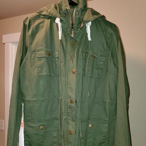 41 Hawthorn Hooded anorak Olive, XL